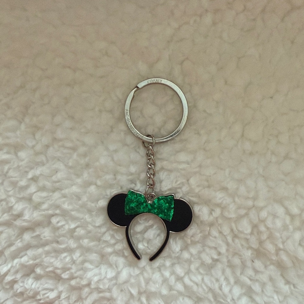 Disney Parks Minnie Mouse Keychain NWOT